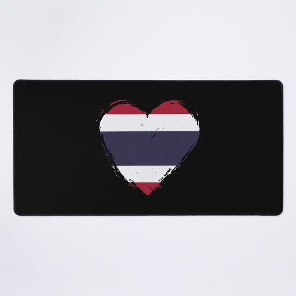 Item preview, Distressed Thailand Flag Heart TH designed and sold by shitpostee.