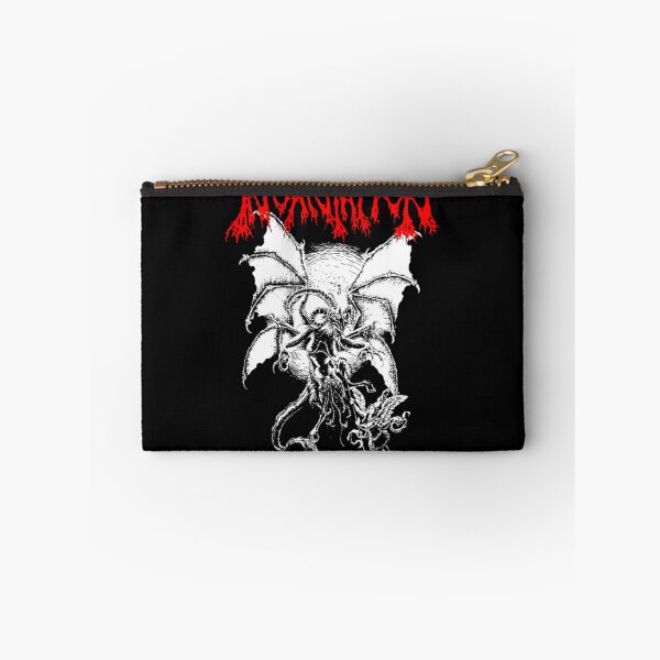 Item preview, Red Typography Death Metal White Silhouette designed and sold by miwikiw.