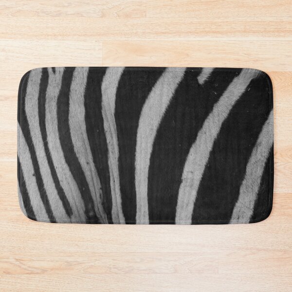 Item preview, Striking Black and White Zebra Profile Portrait designed and sold by OlaniPictures.