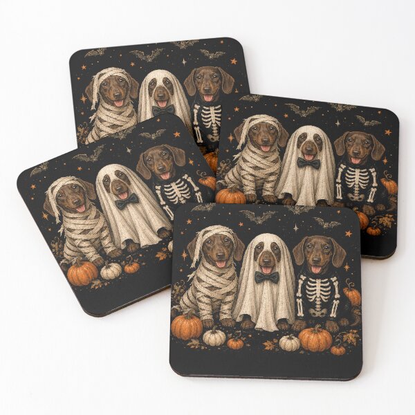 Item preview, Dachshund in Ghost Cute Lab Ghost Dog Halloween designed and sold by will freed18.