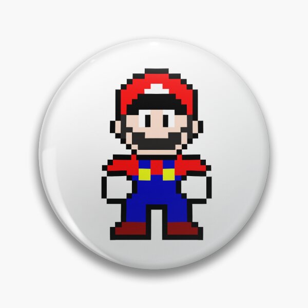 Item preview,     Super Mario 8 Bit Pixel designed and sold by Shiningsticker8.
