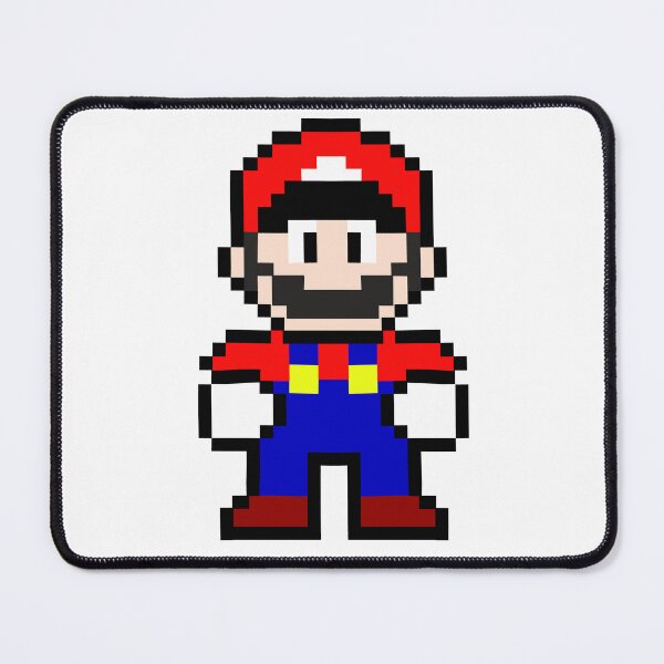 Item preview, Super Mario 8 Bit Pixel designed and sold by Shiningsticker8.