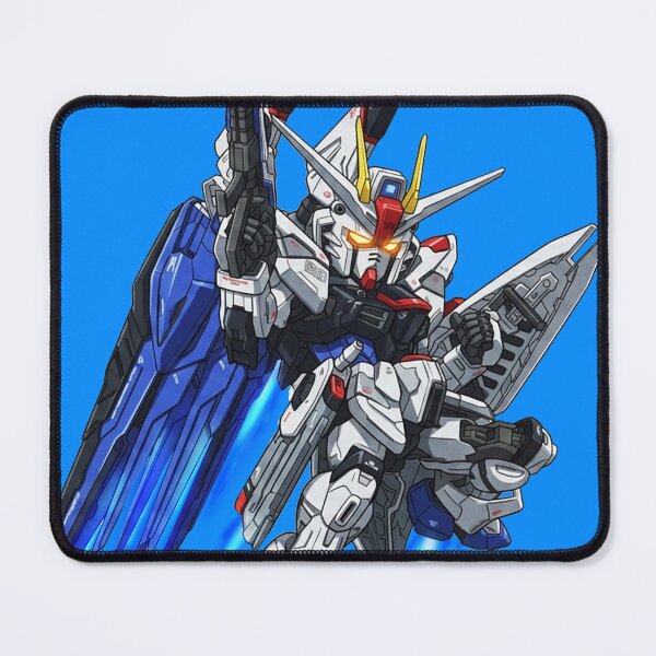 Item preview, ZGMF-X10A SD GUNDAM Freedom full ILLUSTRATION colour cute chibi 2d anime art digital art designed and sold by sabartgunpla.