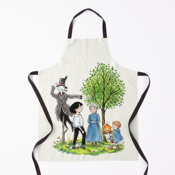 Item preview, Howl, Sophie, Calcifer, and Markl designed and sold by GITTERLU.