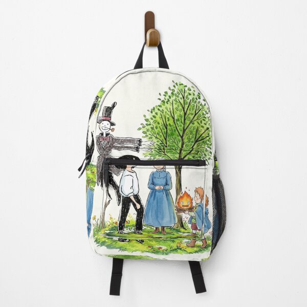 Item preview, Howl, Sophie, Calcifer, and Markl designed and sold by GITTERLU.