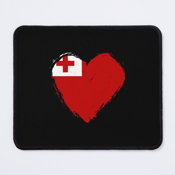 Item preview, Distressed Tonga Flag Heart TO designed and sold by shitpostee.