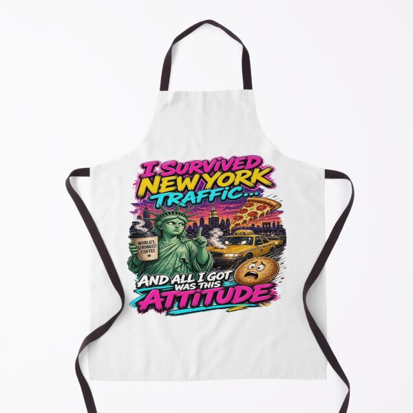 Item preview, I Survived New York Traffic Funny NYC Design designed and sold by Sushikidsntod.