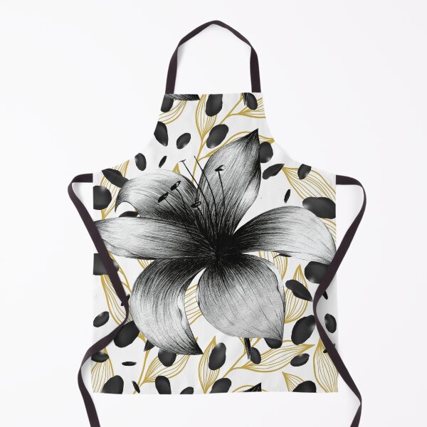Item preview, Lírio preto e pétalas designed and sold by DiFraia Studio.
