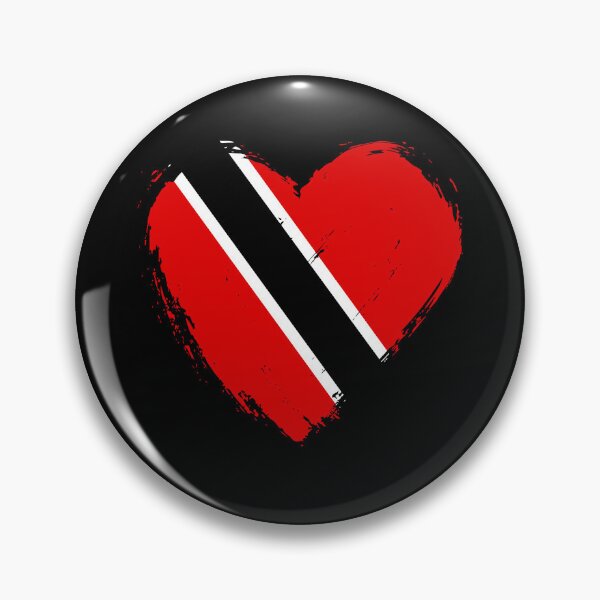 Item preview, Distressed Trinidad And Tobago Flag Heart TT designed and sold by shitpostee.