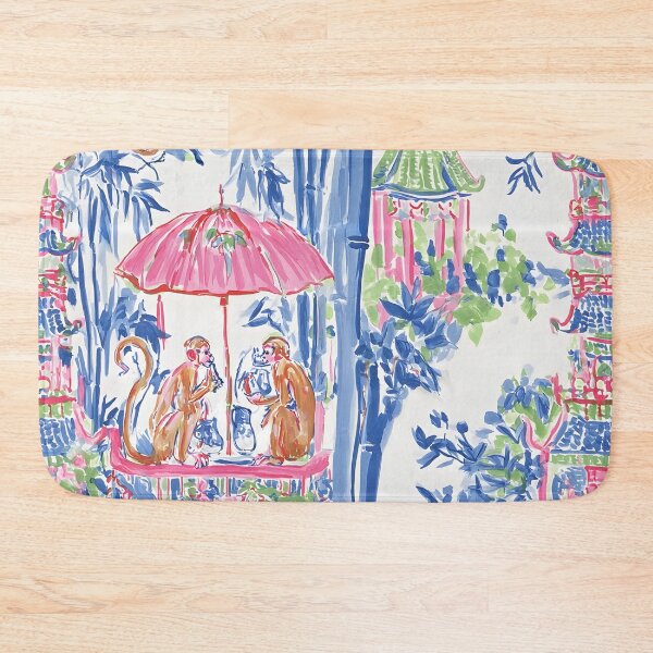 Artikelvorschau, Schicke Chinoiserie-Affen in Palm Beach entworfen und verkauft von SophieClimaArt.