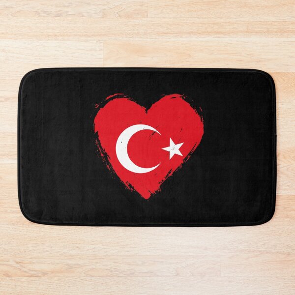 Item preview, Distressed Turkey Flag Heart TR designed and sold by shitpostee.