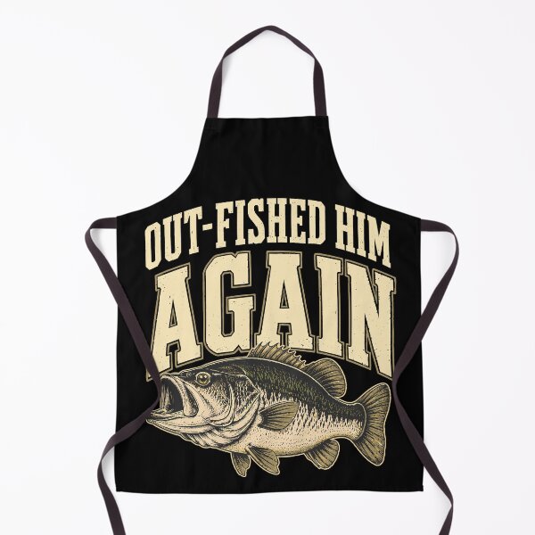 Item preview, Out-Fished Him Again Funny Fishing Buddy designed and sold by gordonbwyashop.