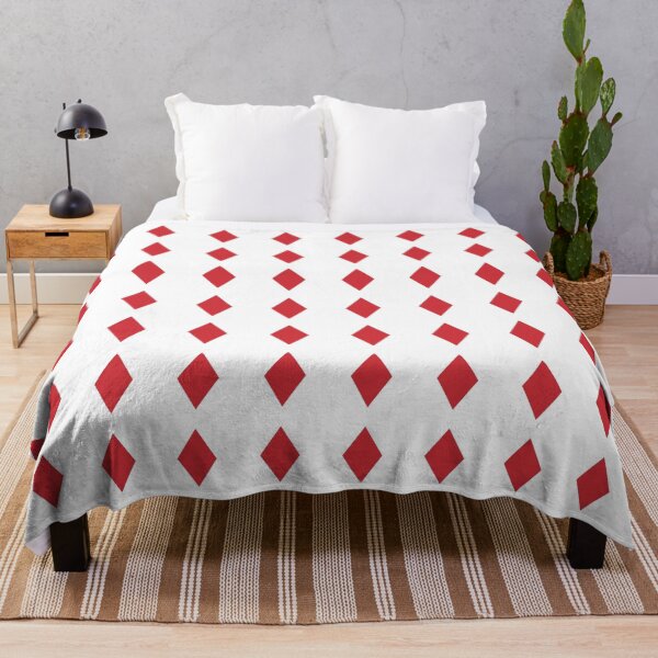 Item preview, Retro Red Diamond Minimalist Mid Century Modern Art designed and sold by GemsAnatomy.