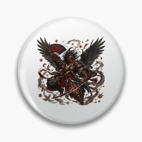 Item preview, Crimson Oni Ronin Stormblade Of The Fallen Empire designed and sold by ocelynneeay.