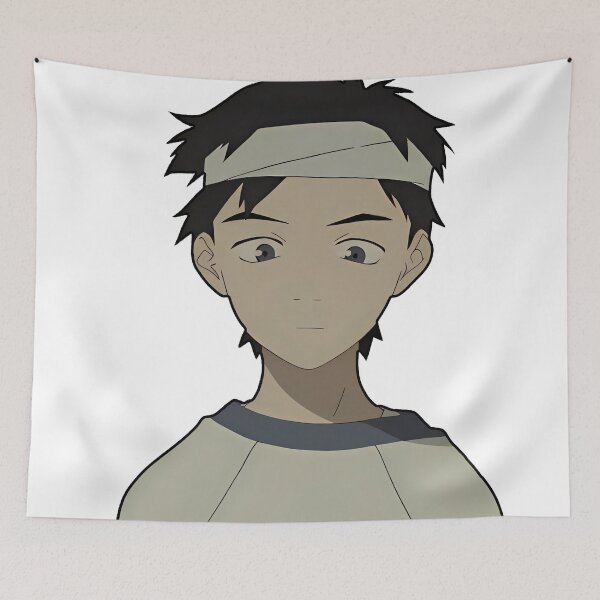 Item preview, Anime Boy with Headband Digital Illustration designed and sold by Migi-Desu.