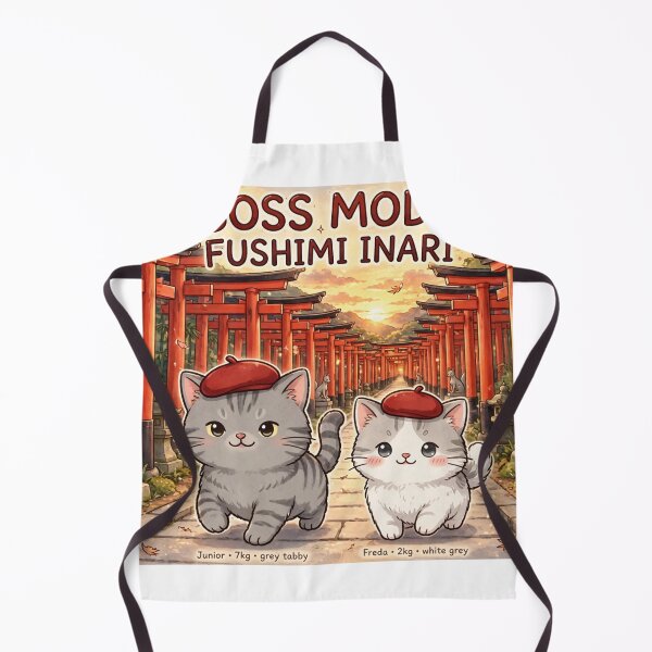 Item preview, Boss Mode Kyoto Japan Cats Junior 7kg Freda 2kg Red Torii Gates designed and sold by MAISON SYLVIE.