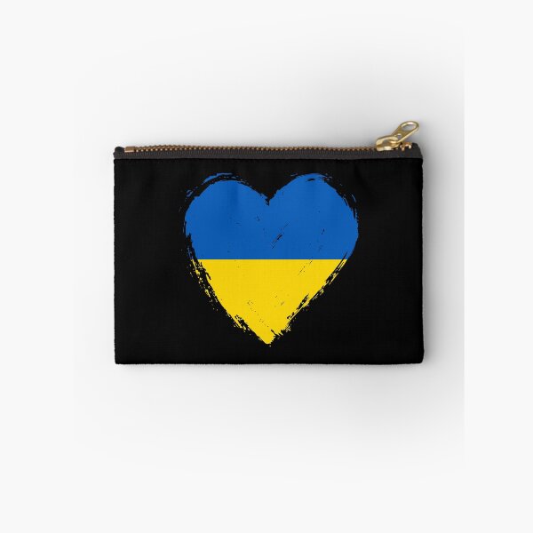 Item preview, Distressed Ukraine Flag Heart UA designed and sold by shitpostee.