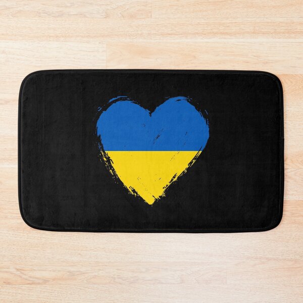 Item preview, Distressed Ukraine Flag Heart UA designed and sold by shitpostee.
