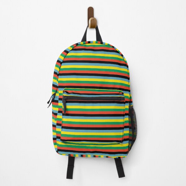 Item preview, Bold Rainbow Horizontal Stripe Pattern designed and sold by Zaya_art.