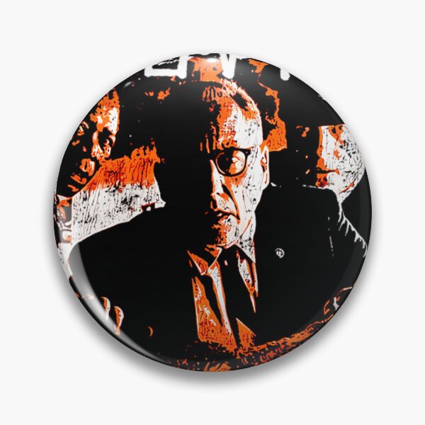 Item preview, Crime Drama SIlhouette Face With White Typography Boxy designed and sold by nucrane82.