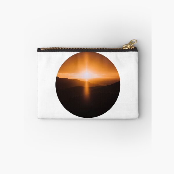 Item preview, Golden Hour Mountain Sun Flare Circle designed and sold by Vision Crafted.