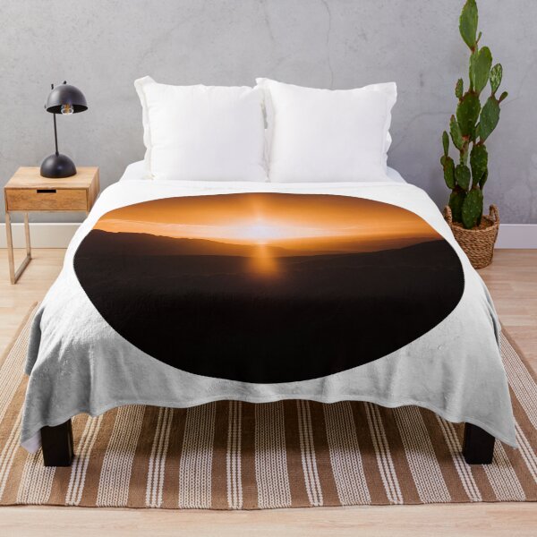 Item preview, Golden Hour Mountain Sun Flare Circle designed and sold by Vision Crafted.
