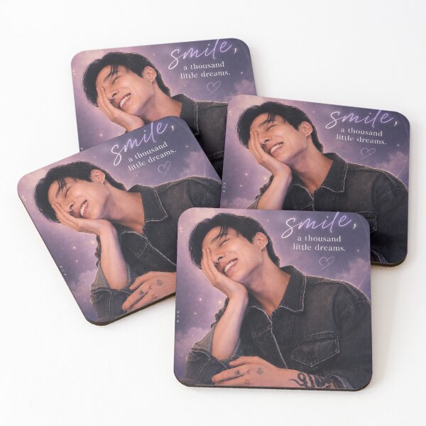 Item preview, Jungkook Smile Poster designed and sold by Purple Ocean.