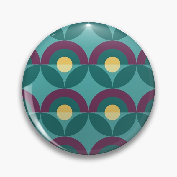 Item preview, Retro Sun Arch Geometric Pattern designed and sold by Zaya_art.