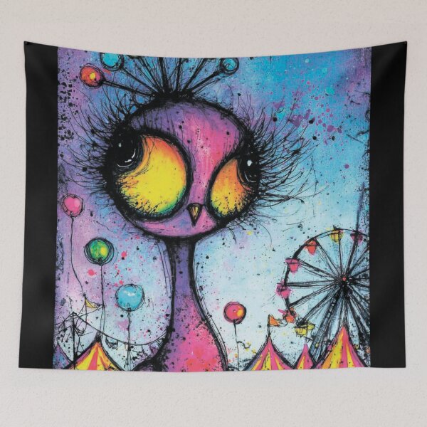 Item preview, Grunge-style Halloween circus designed and sold by MagelliShop.