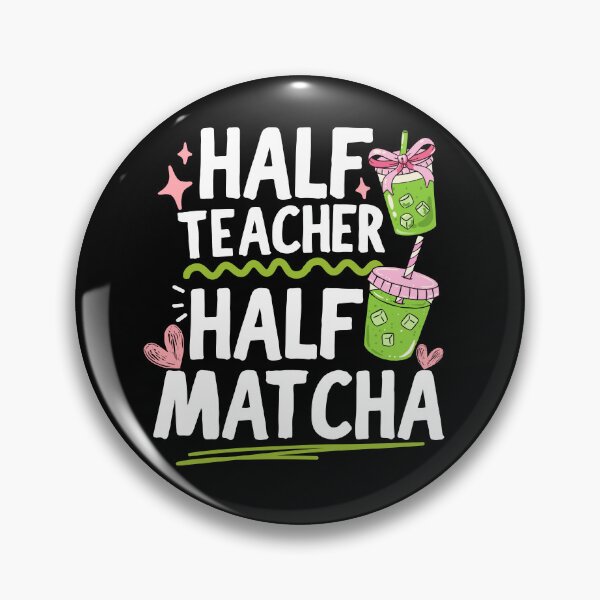 Item preview, Half Teacher Half Matcha designed and sold by thebest-2studio.