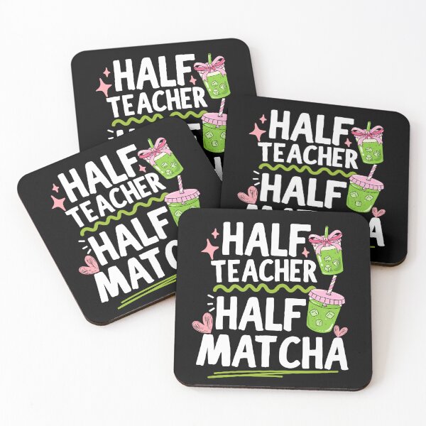 Item preview, Half Teacher Half Matcha designed and sold by thebest-2studio.
