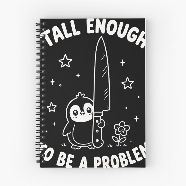 Item preview, Tall Enough to Be A Problem Funny penguin Humor designed and sold by will freed18.