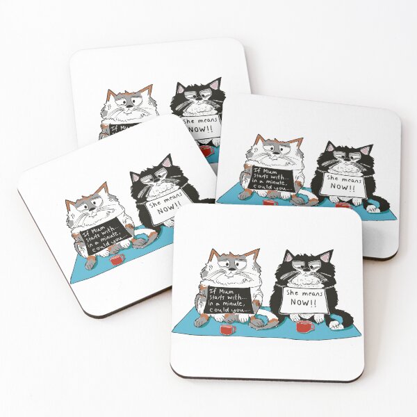 Item preview, Funny cats: if mum asks, you do it now! designed and sold by KPlayerAdhder.