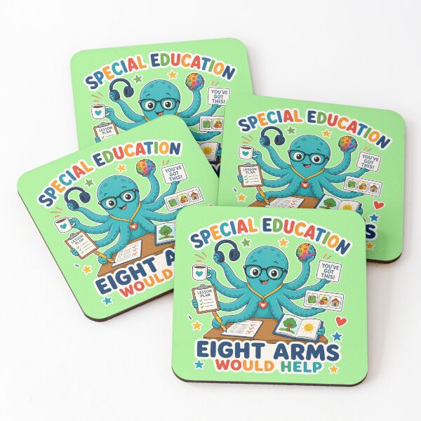 Item preview, Special Education Eight Arms Would Help Cute Octopus Teacher designed and sold by SVox.