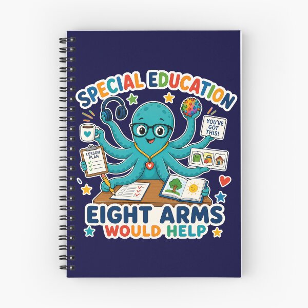 Item preview, Special Education Eight Arms Would Help Cute Octopus Teacher designed and sold by SVox.