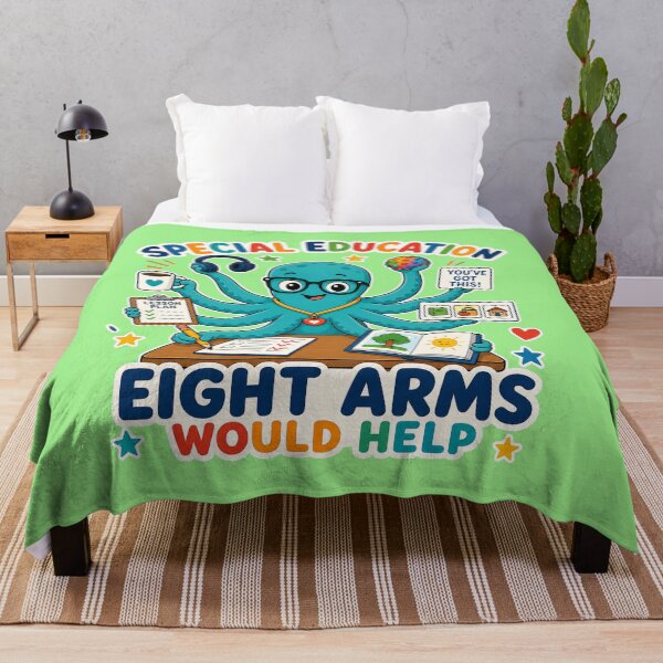 Item preview, Special Education Eight Arms Would Help Cute Octopus Teacher designed and sold by SVox.