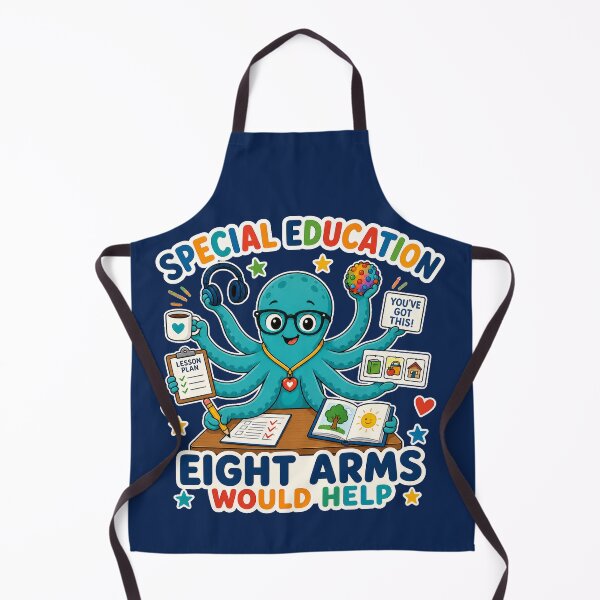 Item preview, Special Education Eight Arms Would Help Cute Octopus Teacher designed and sold by SVox.