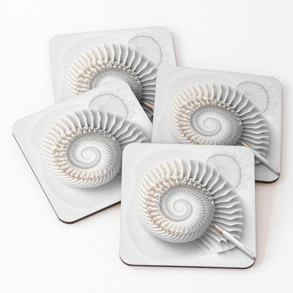 Item preview, White Shell Study with Drawing Pen designed and sold by RAGANADesign.