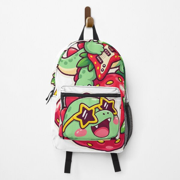 Item preview, Dinosaur Guitar Strawberry designed and sold by StickyJoyStudio.