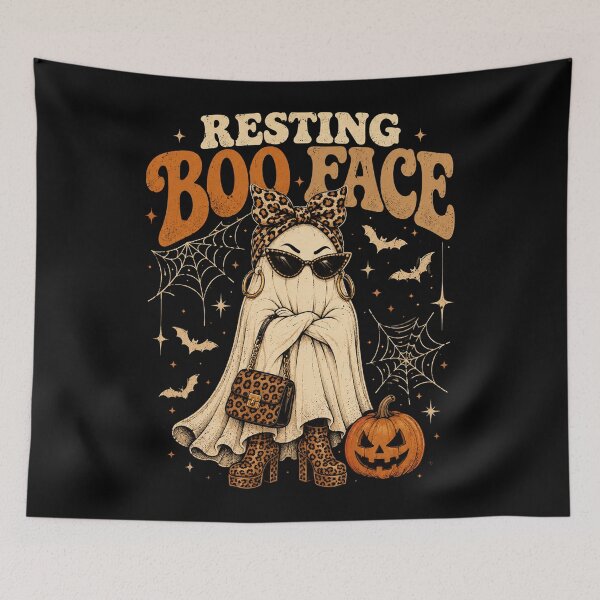 Item preview, Boo-Jee Stylish Ghost Leopard Print Fashion Halloween designed and sold by will freed18.