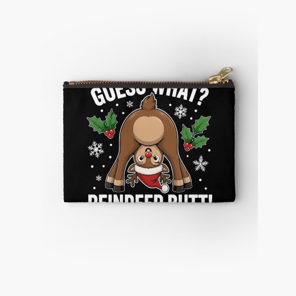 Item preview, Guess What, Reindeer Butt Funny Christmas designed and sold by gordonbwyashop.