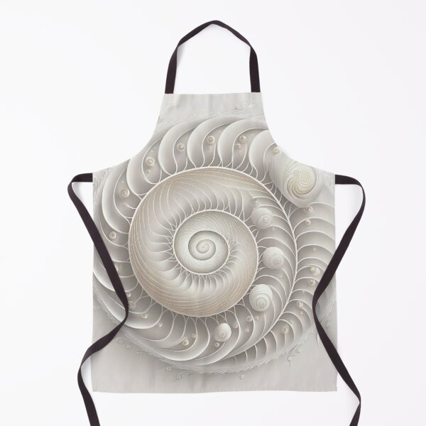 Item preview, Cream Spiral Rosette with Small Shells designed and sold by RAGANADesign.