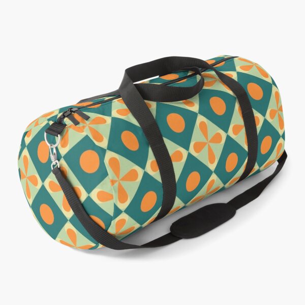 Item preview, Retro Flower Dot Diamond Pattern designed and sold by Zaya_art.