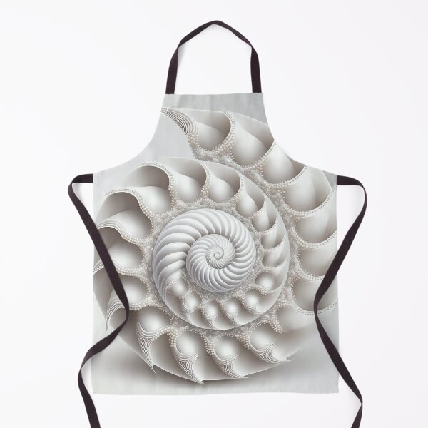 Item preview, Pearl Beaded Shell on Plain White designed and sold by RAGANADesign.