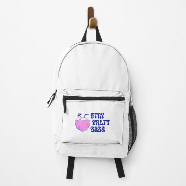 Item preview, Stay Salty Babe Retro Groovy Pink Coconut Drink Beach Design designed and sold by rin-aRitzxbc.