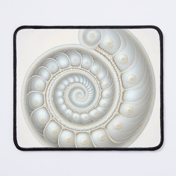 Item preview, Pearlescent Shell with Gold Chambers designed and sold by RAGANADesign.