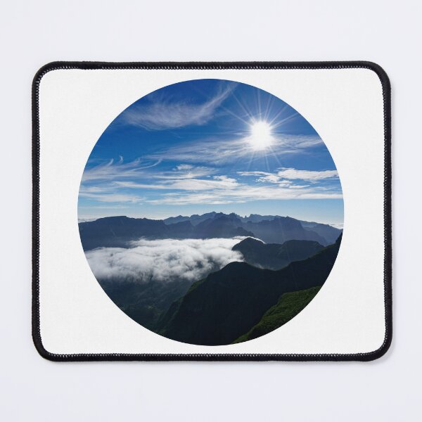 Item preview, Sunny Alpine Sky and Cloud Sea Circle designed and sold by Vision Crafted.