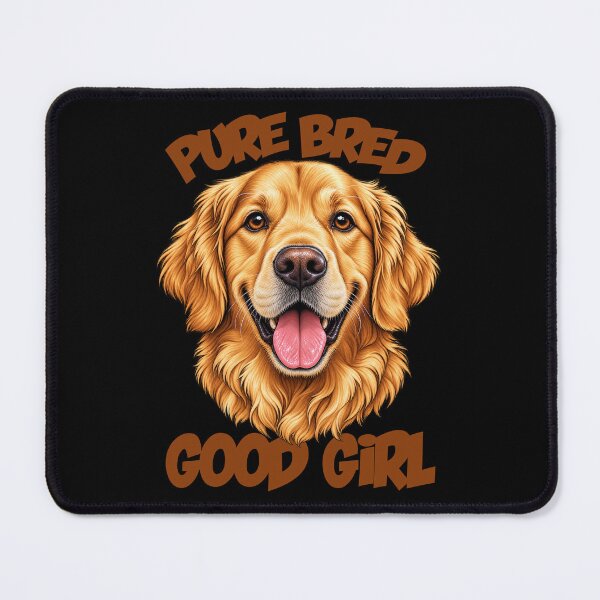 Item preview, Pure Bred Good Girl Golden Retriever designed and sold by getpressedshirt.