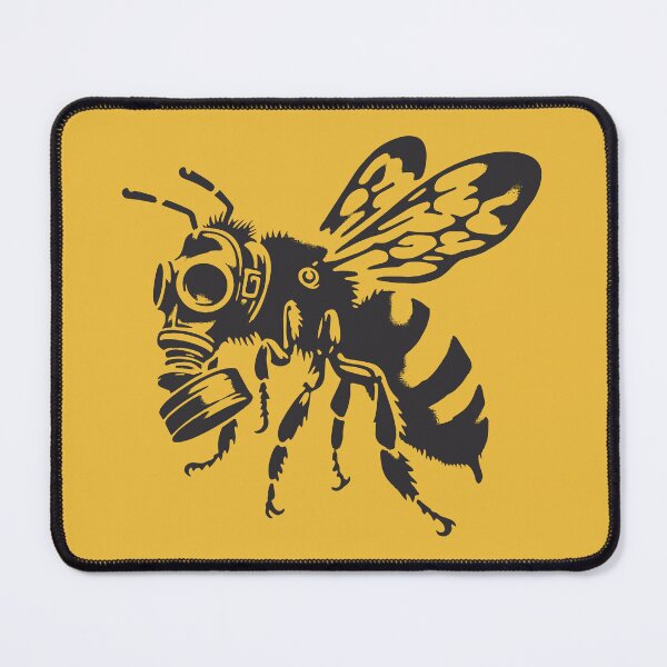 Item preview, Bee with gasmask designed and sold by DeltaBOX.