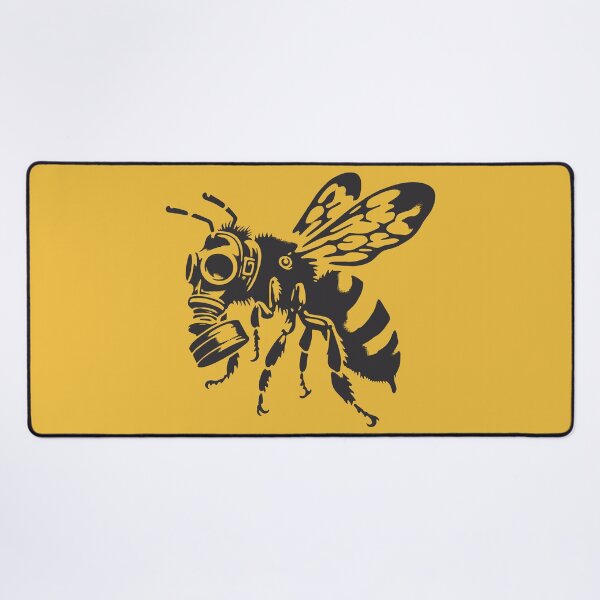 Item preview, Bee with gasmask designed and sold by DeltaBOX.